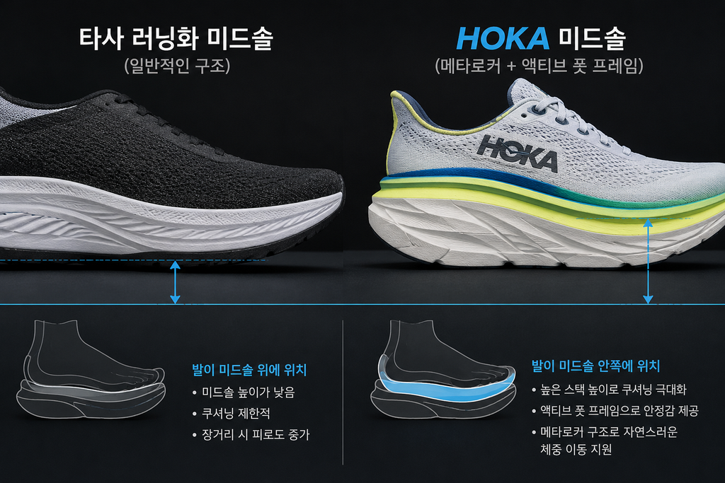 호카 러닝화, 두꺼운 밑창에 숨은 기술과 인기 비결 5 image 97